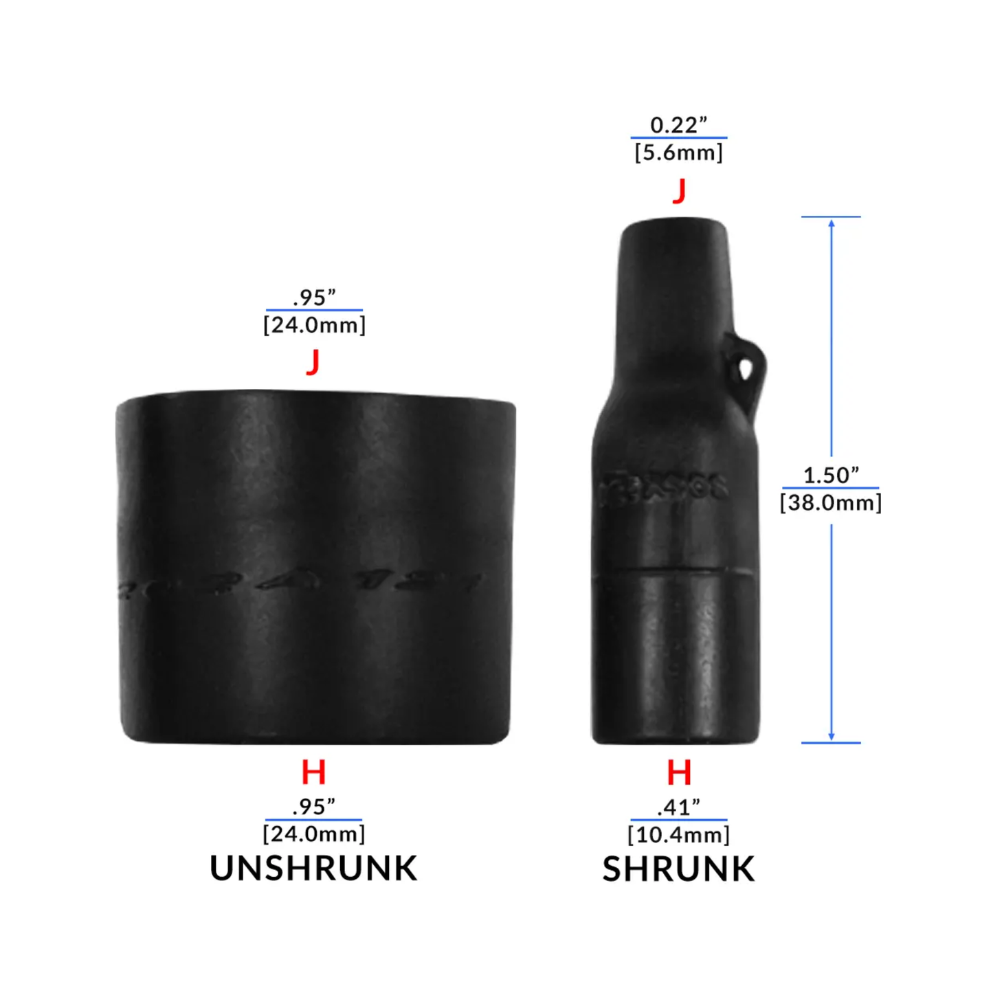 Raychem 202K121-25-0 Molded Boot