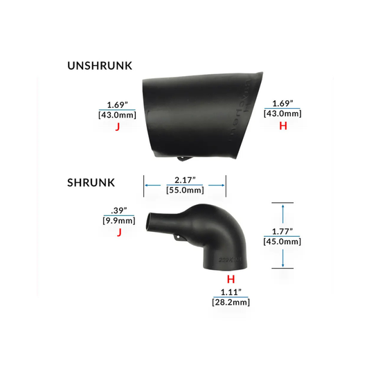 Raychem 222K163-25-0 Molded Boot