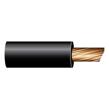 2 B&S Single Core Battery Cable, Black - 30m Roll